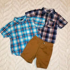Bundle Short Sleeve Shirt & Pants 24 months